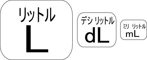 長さと水のかさ 単位の換算